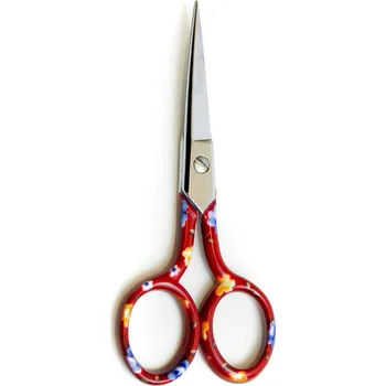 Krejčovské nůžky Fraliz, IT 3112 NŮŽKY VYŠÍVACÍ FRALIZ RED COLOR ROSSO 10CM