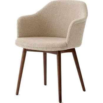 Jídelní židle &Tradition Židle Rely HW79 s područkami, Karakorum 003/walnut