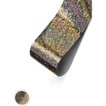 Stavební fólie emi Holografická fólie Silver No11 Fine Point 1,5 m.