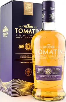 Whisky Tomatin 15 y.o. 40 % 0,7 l dárkový box