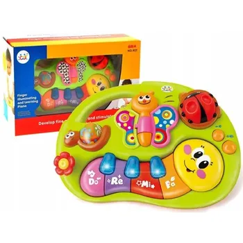 Hračka pro nejmenší Hola Kouzelné barevné varhany ZA0640