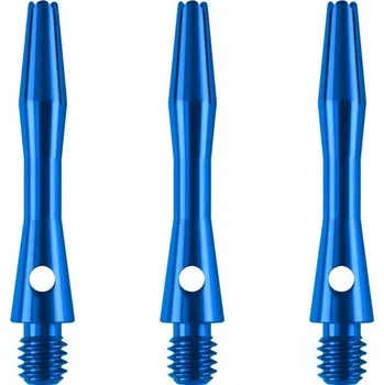 Příslušenství pro šipky Násadky Designa Aluminium Blue Extra Short