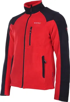 Pánská mikina Hi-Tec Monar Dark Red/Black XXL