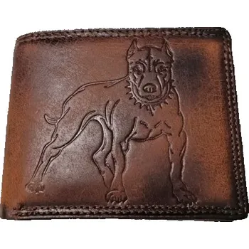 Peněženka KOŽENÁ PENĚŽENKA DOG