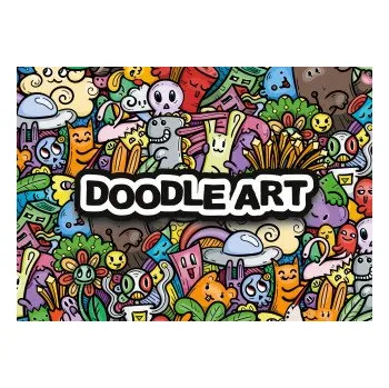 Populárně naučná literatura pro dospělé Doodle Art (FR)