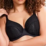 Panache Sculptresse - Roxie podprsenka s nižším středem nevyztužená black 105D 9586