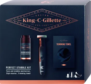 Kosmetická sada Gillette King C. Perfect Stubble Kit