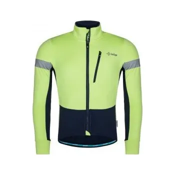 Cyklistická bunda Kilpi VELOVER-M světle zelená M; Zelená bunda + DÁREK DLE VÝBĚRU!