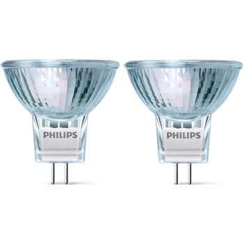Žárovka Philips Halogen Spot GU4 20W 12V 205lm 3000K 2 ks