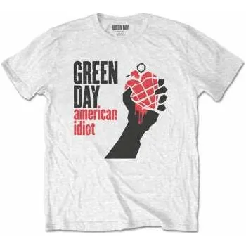 Pánské tričko Merch Green Day: Green Day Unisex T-shirt: American Idiot (x-small) XS