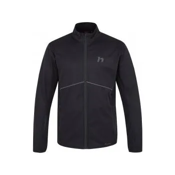 Hannah NORDIC anthracite M; Černá bunda + DÁREK DLE VÝBĚRU!