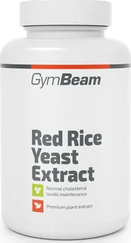 Přírodní produkt GymBeam Extrakt z fermentované červené rýže 90 cps.