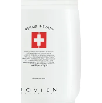 Vlasová regenerace Maska pro namáhané vlasy od moře a chloru Lovien Essential Intensive Restructuring Mask - 1000 ml (66) + dárek zdarma