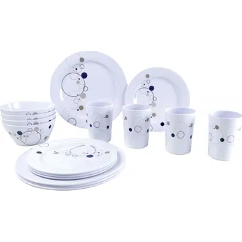 Nádobí Sada nádobí DROPS NAVY BLUE 16 ks