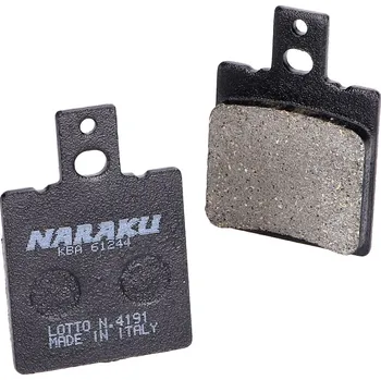 Brzdová destička Brzdové destičky Naraku organic, Aprilia AF1, RS 125, Keeway, Hyosung Boomer NK430.52