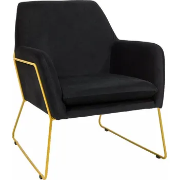 Křeslo Křeslo BELLA černé/zlaté BLUVEL 19