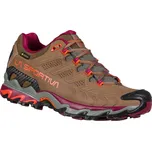 Boty turistické dámské LA SPORTIVA Ultra Raptor II Leather Wide Woman GTX, Taupe/Red Plum - 36,5