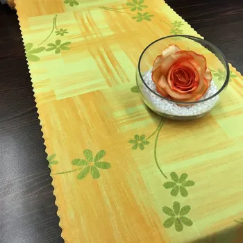 ubrus Ubrusová šála v metráži Andrea - zelená 38 pouze střih