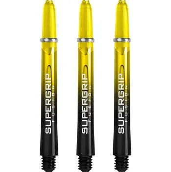 Příslušenství pro šipky Násadky Harrows Supergrip Fusion Yellow Medium