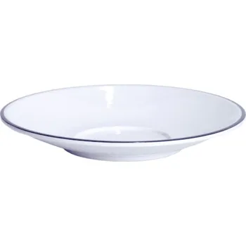 Podšálek LINEA modrý