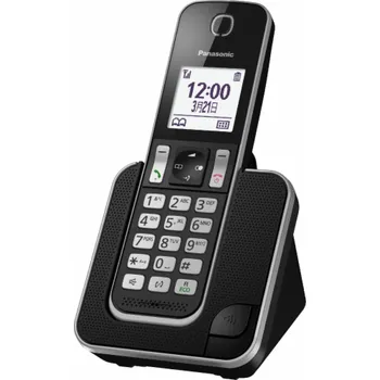 Panasonic KX-TGD310 telephone DECT telephone Caller ID Black White