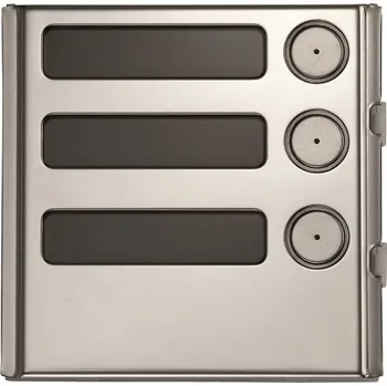 Domovní zvonek URMET DOMUS URMET Modul 1158/13 se 3 tlačítky 1158/13