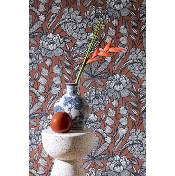 Tapeta 555370 Rasch vliesová omyvatelná tapeta na zeď Lirico 2025, velikost 10,05 m x 53 cm