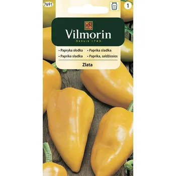 Semeno Paprika sladká Zlata (žlutá)