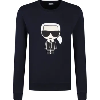 Pánská mikina Karl Lagerfeld Mikina Karlito | Barva:tmavě modrá | Velikost:XL