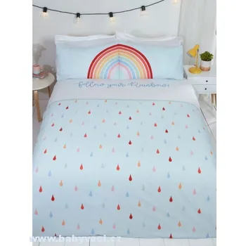 Povlečení Povlečení rainbow duha barevné kapky > varianta rainbow duha