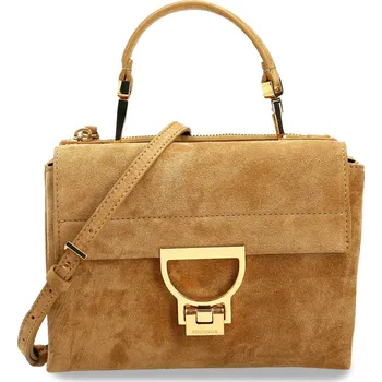 Kabelka Coccinelle Kůžoná crossbody kabelka ARLETTIS | Barva:	okrová	 | Velikost:OS