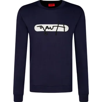 Pánské oblečení HUGO Mikina Dicago_U211 | Barva:tmavě modrá | Velikost:L