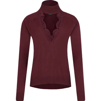 Dámský svetr Pinko Rolák MORBIDAMENTE | Barva:vínový | Velikost:L