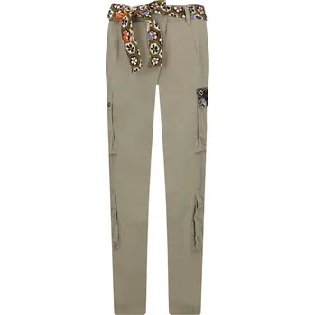 Pinko Kalhoty INK SAROUEL | Barva:olivový | Velikost:34