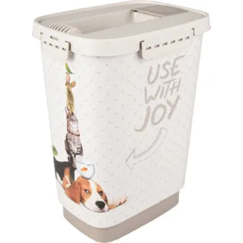 Miska pro psa FLAMINGO barel na krmivo June (8,4l) 18x24x32cm