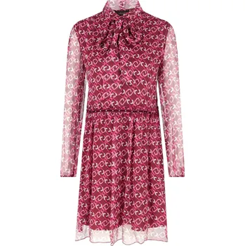 Dámské oblečení Liu Jo Hedvábná šaty | Barva:růžová | Velikost:34