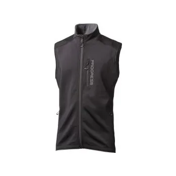 Progress HUNTER VEST černá S; Černá vesta + DÁREK DLE VÝBĚRU!