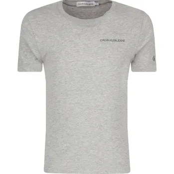 Pánské tričko CALVIN KLEIN JEANS Tričko | Barva:šedý | Velikost:140