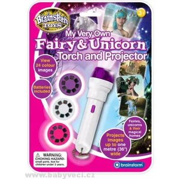 Dekorace do dětského pokoje Dětský ruční foto-projektor víly a jednorožci > varianta víly a jednorožci