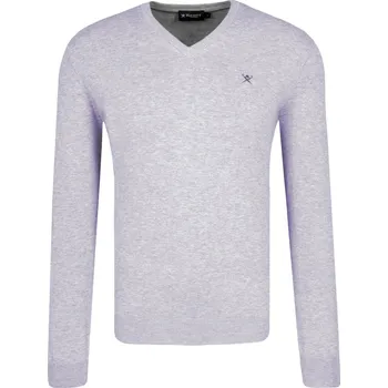 Pánský svetr Hackett London Svetr | Barva:popelavě šedý | Velikost:L