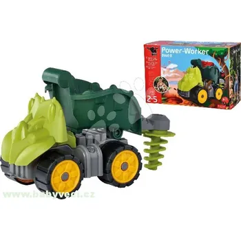 autíčko Nákladní auto s vrtákem Power Worker Mini Dino Triceratops BIG > varianta nákladní auto
