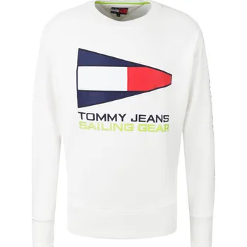 Pánská mikina Tommy Jeans Mikina 90s | Barva:bílý | Velikost:L