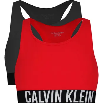 Dámské spodní prádlo Calvin Klein Underwear Podprsenka 2-pack | Barva:červený | Velikost:128/140