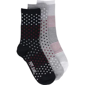 Oblečení a móda Pepe Jeans London Ponožky 3-pack Gisele | Barva:černý | Velikost:3741