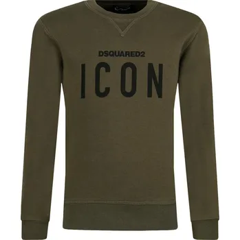 Pánská mikina Dsquared2 Mikina Icon | Barva:khaki | Velikost:144