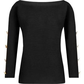 Dámský svetr GUESS JEANS Svetr Diana | Barva:černý | Velikost:XS