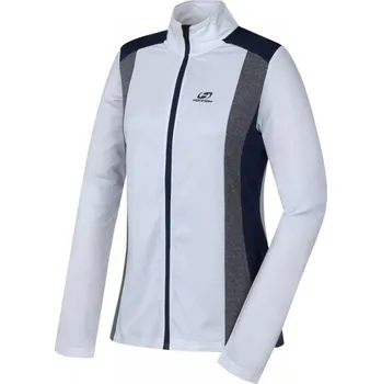 Dámské oblečení Hannah Nala bright white/light gray mel mikina vel. 42