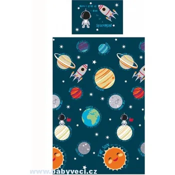 Povlečení Povlečení pro kluky vesmír planety > varianta planets
