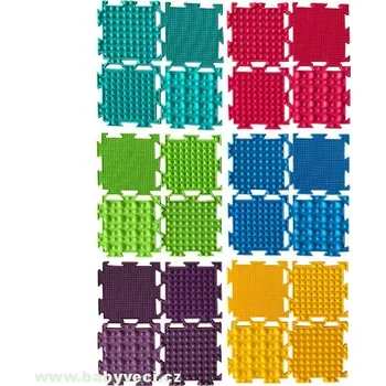 Masážní ortopedické podložky mini set 24ks > varianta 24 kusů