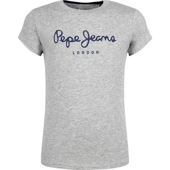 Dámské tričko Pepe Jeans London Tričko Art | Barva:šedý | Velikost:104